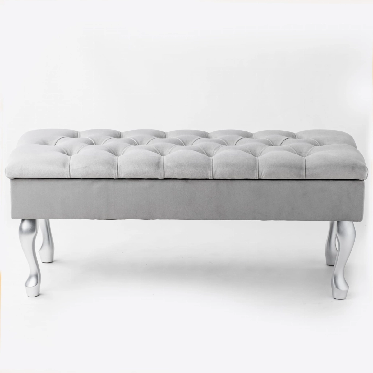 pouffe with storage compartment