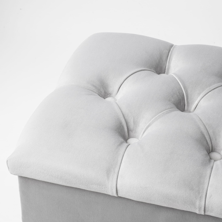 pouffe with storage compartment