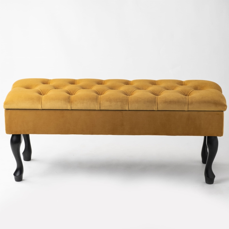 pouffe with storage compartment