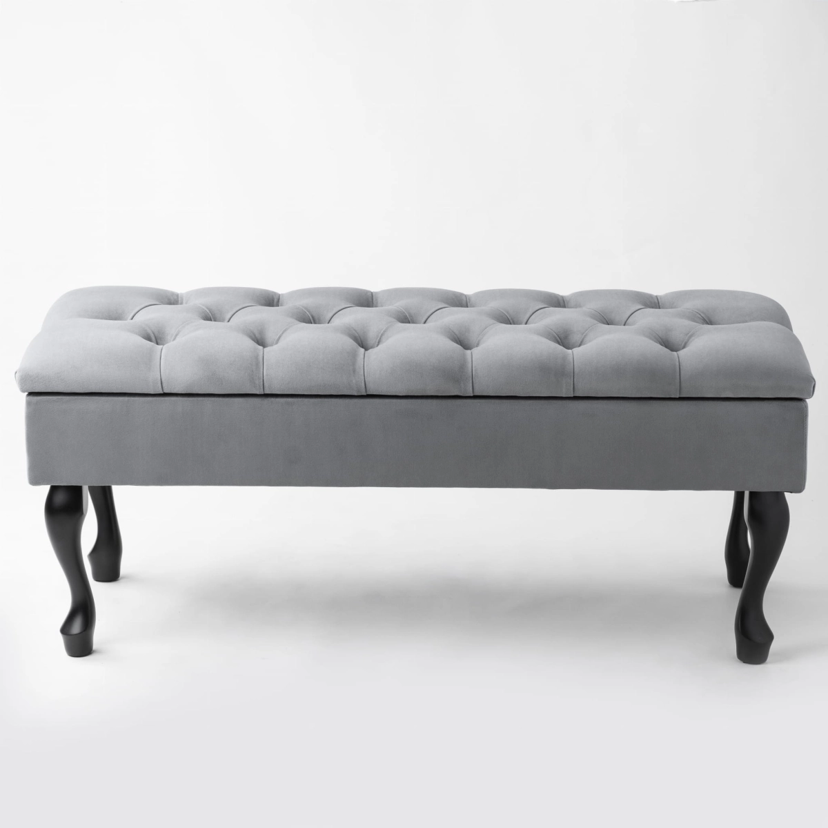 pouffe with storage compartment