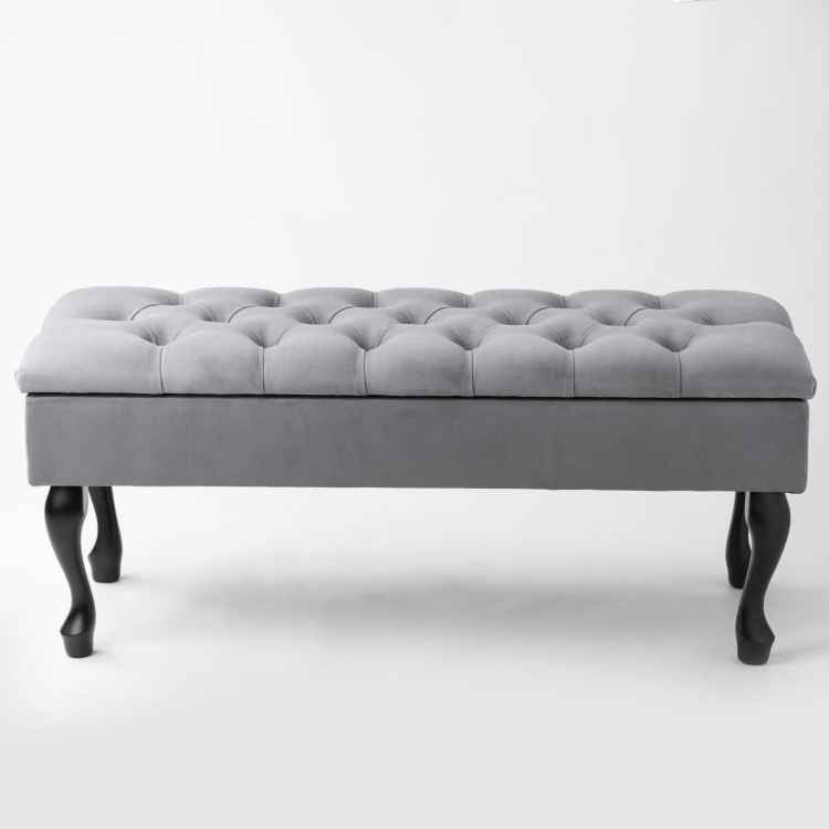 pouffe with storage compartment
