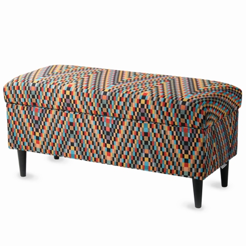 pouffe with storage compartment