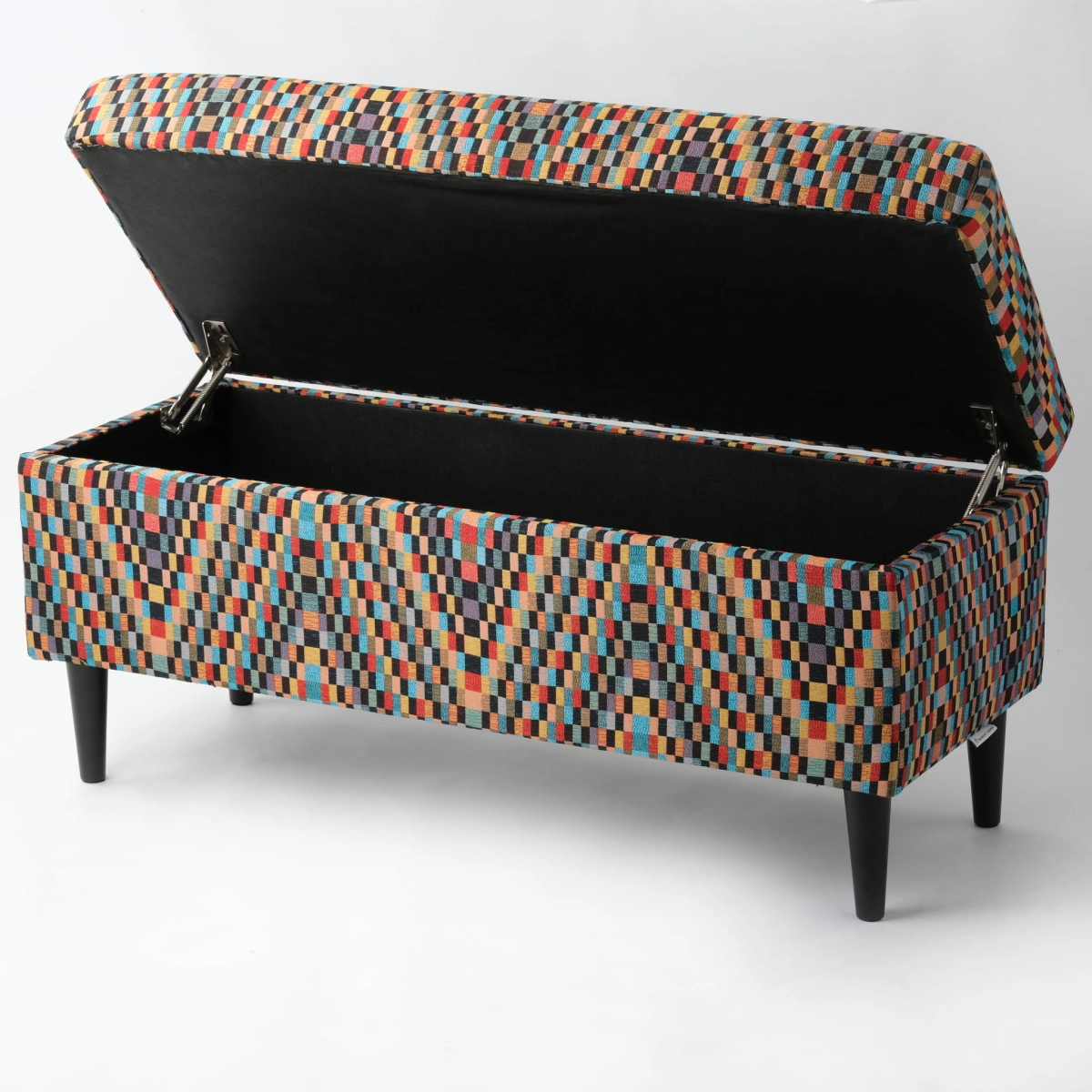 pouffe with storage compartment
