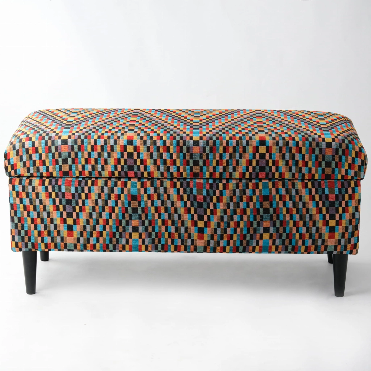 pouffe with storage compartment