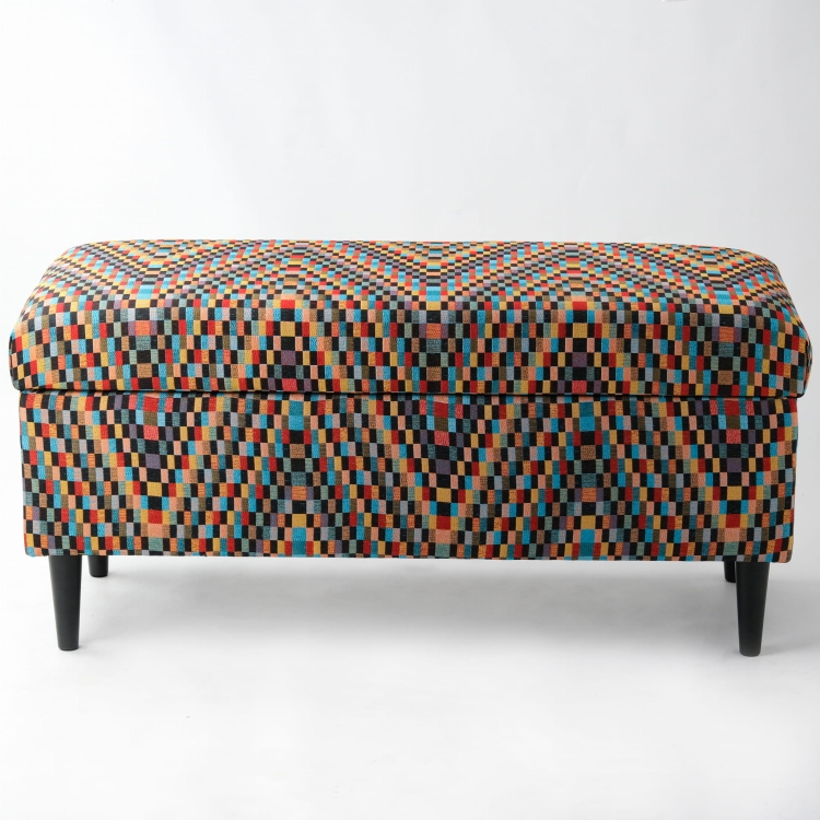 pouffe with storage compartment