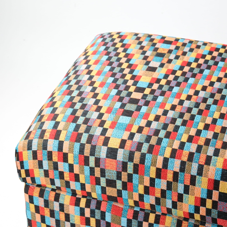 pouffe with storage compartment