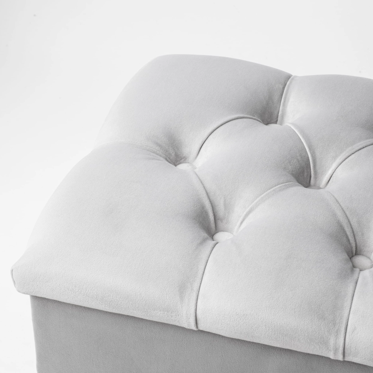 pouffe with storage compartment