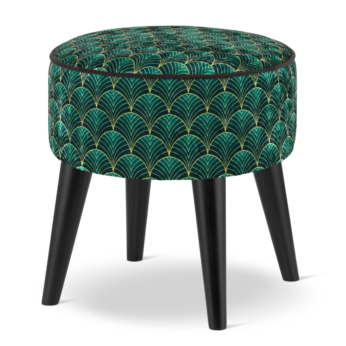 green pouf