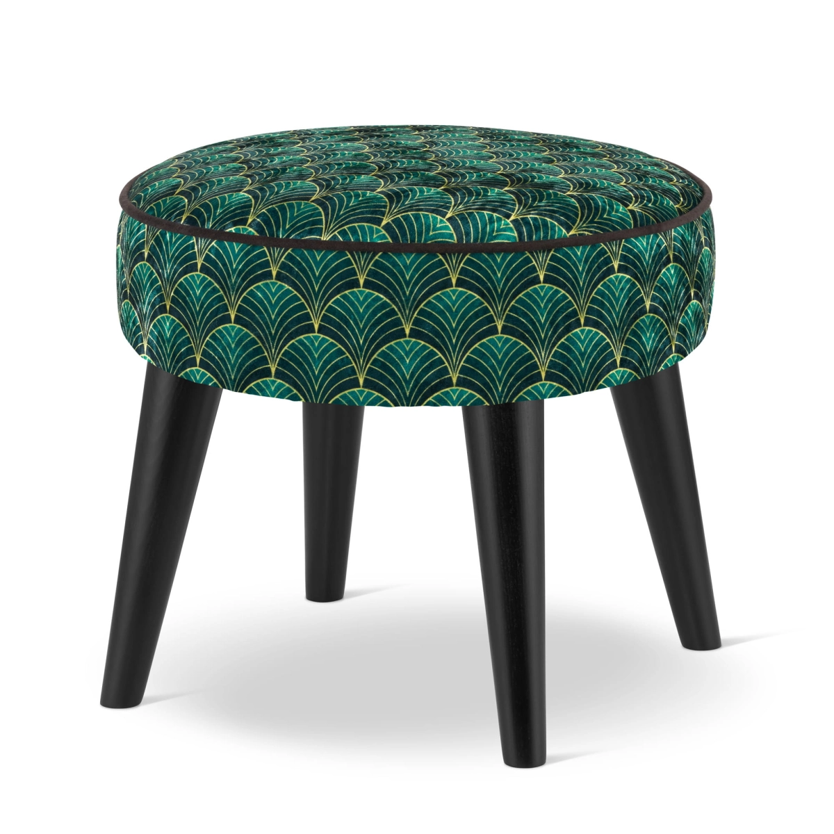 green pouf