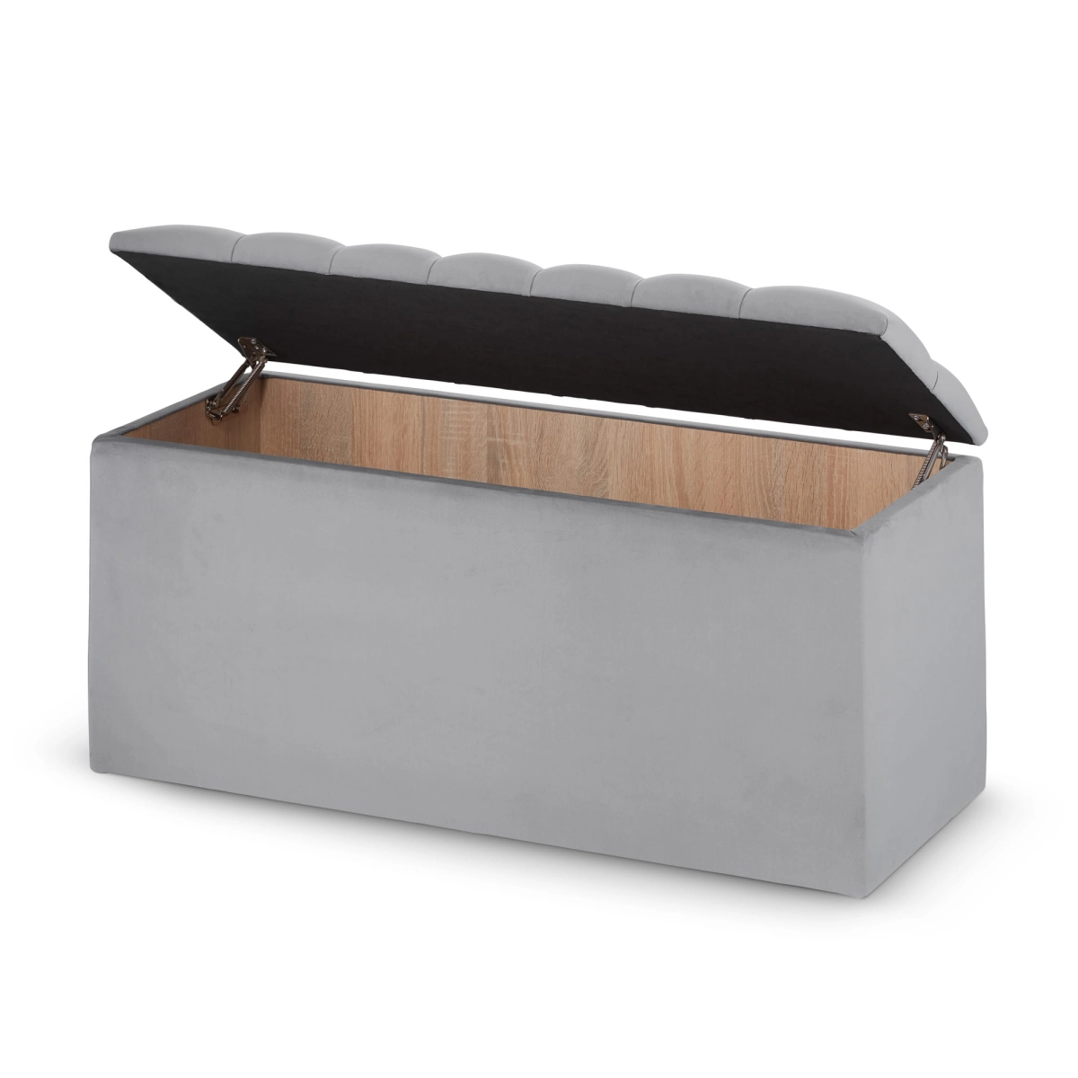 quilted pouffe with storage, large chest with seat