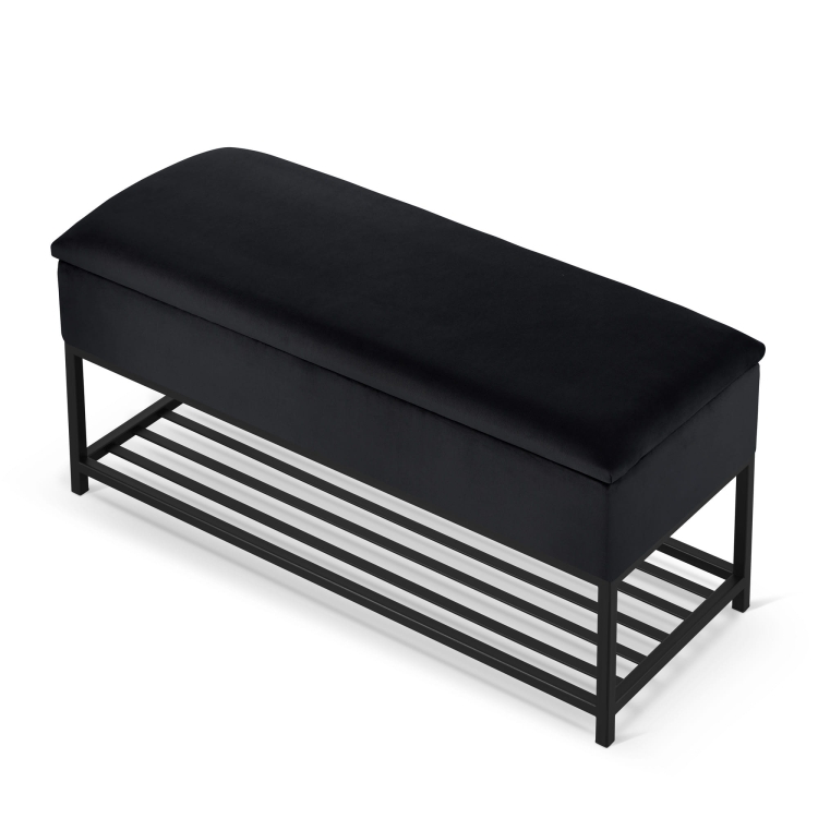 shoe cabinet with seat and chest