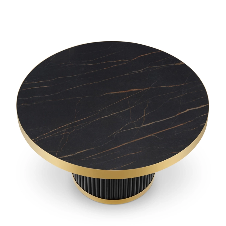 black glamour coffee table