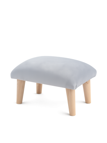 Scandinavian grey stool, a minimalist and practical piece of furniture