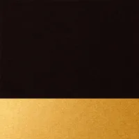 8- Black with gold