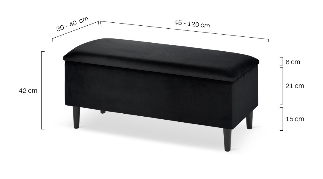 hoher Kofferraum mit Sitz