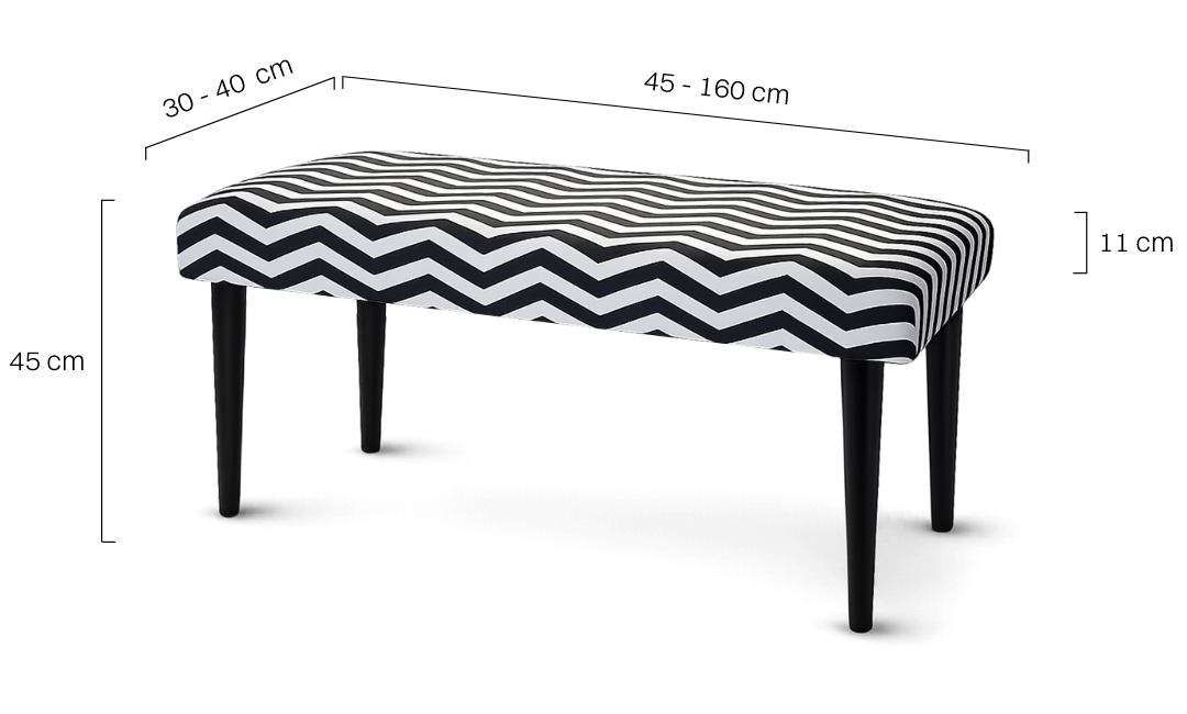 upholstered bench for the hallway